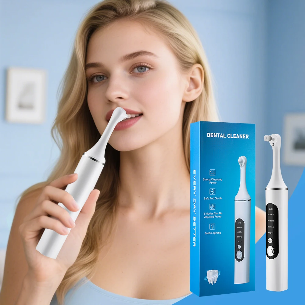 Teeth Whitening Kit - Электрический полировщик зубов, очиститель для отбеливания