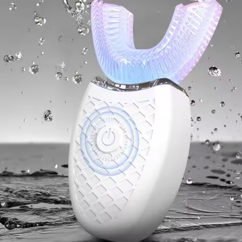 Teeth Whitening Kit - Мягкая щетина U-образная форма, умное отбеливание