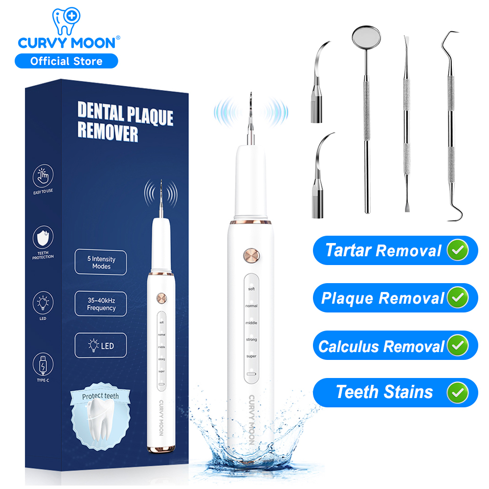 Teeth Whitening Mouthwash - Электрический ультразвуковой очиститель зубов, удалитель зубного