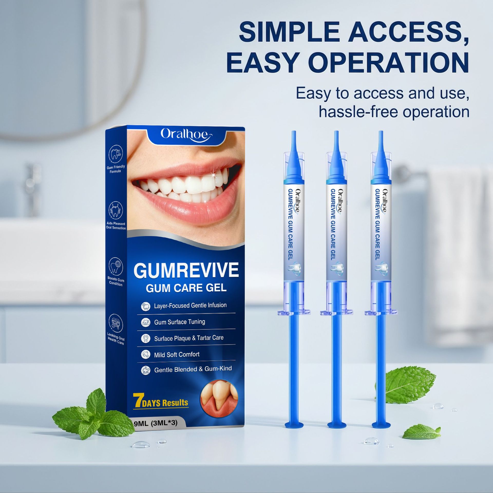 Teeth Whitening Near Me - Гель для ухода за полостью рта,
