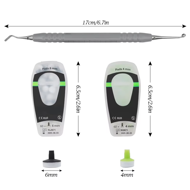 Teeth Whitening Kit - Стоматологический композитный набор с пенопластовой подушечкой,